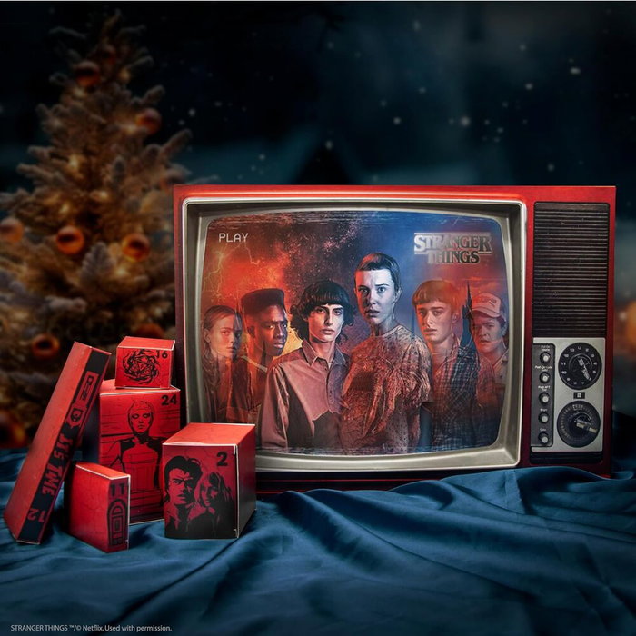 CINEREPLICAS Calendario Adviento Stranger Things - 24 Regalos Extraordinarios Temáticos