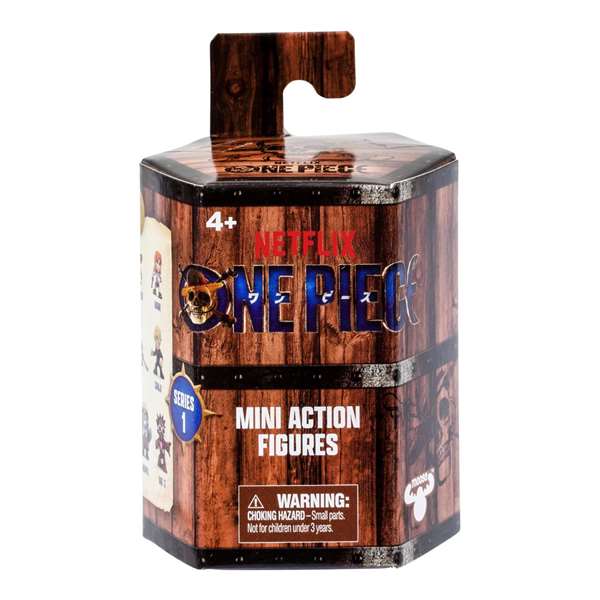 Moose Mini Figura de Acción One Piece, Surtido Aleatorio de Coleccionables (Luffy, Zoro, etc.), Idioma Español