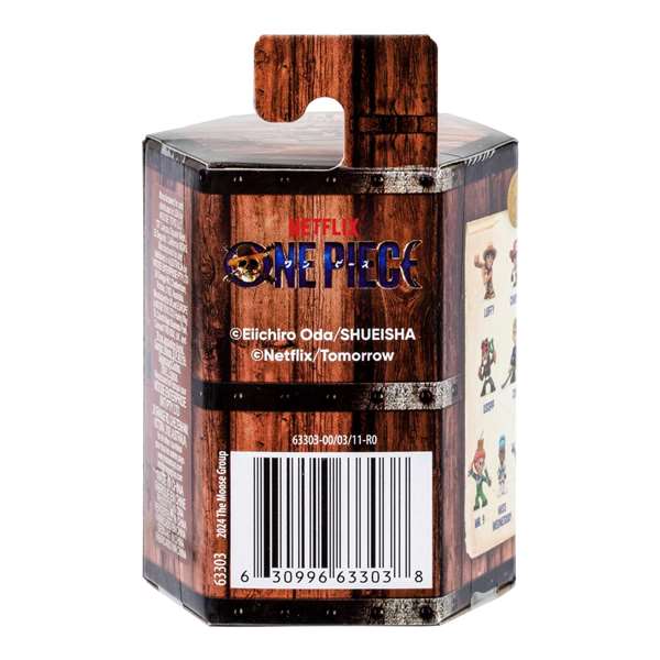 Moose Mini Figura de Acción One Piece, Surtido Aleatorio de Coleccionables (Luffy, Zoro, etc.), Idioma Español