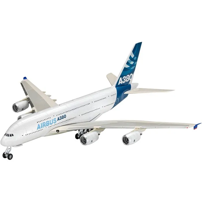 Revell Kit de modelismo Airbus A380 REV1701928167805 - Incluye pegamento, pinturas y accesorios para montar
