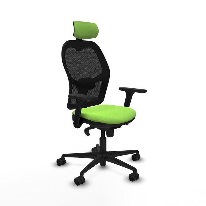 PIQUERAS Y CRESPO Silla de oficina Jorquera Pistacho y Negro PIQUERAS Y CRESPO Silla de oficina Jorquera Pistacho y Negro