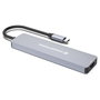 Conceptronic DONN19G Hub USB-C 7 en 1 con HDMI 4K y PD 100W