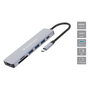Conceptronic DONN19G Hub USB-C 7 en 1 con HDMI 4K y PD 100W