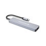 Conceptronic Hub USB-C 7 en 1 DONN19G Gris