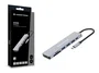 Conceptronic DONN19G Replicador de Puertos USB-C 7 en 1 con HDMI 4K, 3x USB-A 3.0, USB-C PD 100W, Lector SD/MicroSD, Gris