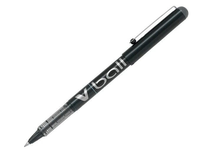 Pilot V-Ball Bolígrafos de Tinta Líquida Negro 0,7 mm (Set de 12) Pilot V-Ball Bolígrafos de Tinta Líquida Negro 0,7 mm (Set de 12)