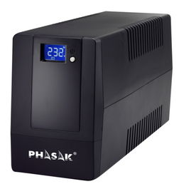 PHASAK SAI 600VA Esential Interactivo - Pantalla tC!ctil con USB + RJ45