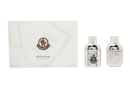 Set Moncler: Pour Homme, Eau De Parfum, For Men, 7.5 ml *Miniature + Pour Femme, Eau De Parfum, For Women, 7.5 ml *Miniature