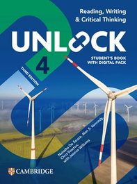 CAMBRIDGE UNLOCK LEVEL 4 READING, WRITING AND CRITICAL THINKING STUDENT'S BOOK WITH DIGITA