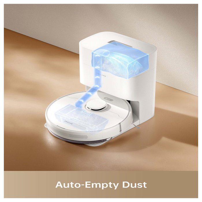 Dreame D10 Plus Gen 2 Robot Aspirador con Fregado, Base de Autovaciado 4L, WiFi, 6000Pa, 285 min, Blanco Dreame D10 Plus Gen 2 Robot Aspirador con Fregado, Base de Autovaciado 4L, WiFi, 6000Pa, 285 min, Blanco