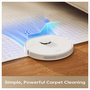 Dreame D10 Plus Gen 2 Robot Aspirador con Fregado, Base de Autovaciado 4L, WiFi, 6000Pa, 285 min, Blanco
