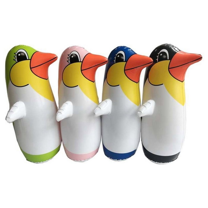 Creaciones Llopis Figura hinchable Pingüino balancin 20 cm - Modelos surtidos