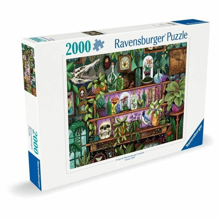 Ravensburger Rompecabezas de 2000 piezas Plantas y baratijas de brujas Ravensburger Rompecabezas de 2000 piezas Plantas y baratijas de brujas