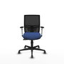 PIQUERAS Y CRESPO Silla de oficina Yunquera con mecanismo Sincro, Azul marino y Negro