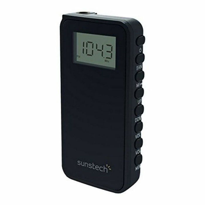 SUNSTECH Radio Portátil Digital RPD23 Negro SUNSTECH Radio Portátil Digital RPD23 Negro