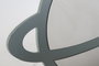 DKD Home Decor Espejo de Pared MDF Azul Celeste 43,5x31x1,5 cm