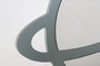 DKD Home Decor Espejo de Pared MDF Azul Celeste 43,5x31x1,5 cm
