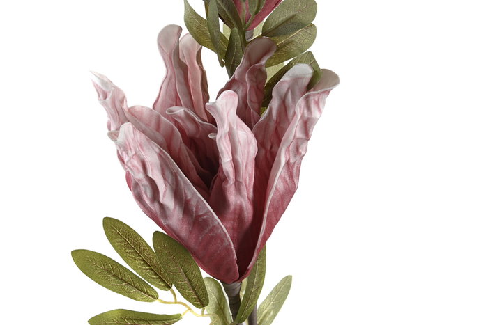 DKD Home Decor Flores EVA Surtido de 2 Colores (Lila y Rosa)