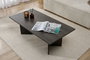 Nordure Lumiere Black Mesa de Café 119x40x60 cm