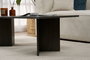 Nordure Lumiere Black Mesa de Café 119x40x60 cm