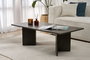 Nordure Lumiere Black Mesa de Café 119x40x60 cm