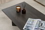 Nordure Lumiere Black Mesa de Café 119x40x60 cm