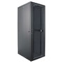 Intellinet 713368 Bastidor de Red Rack 42HE 42U, 800 x 800 x 2033 mm, Negro, 1500 kg de Carga, Puerta de Cristal, IP20, UL