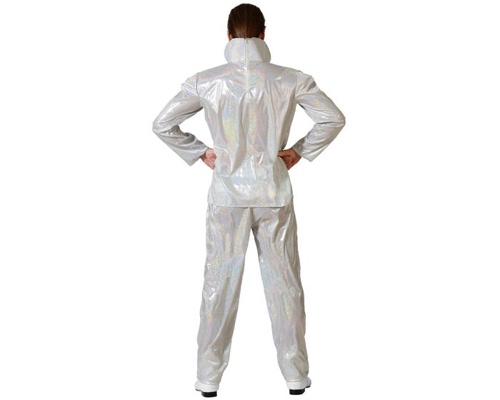 Disfraz Galaxia Blanco Hombre Adulto Talla XL