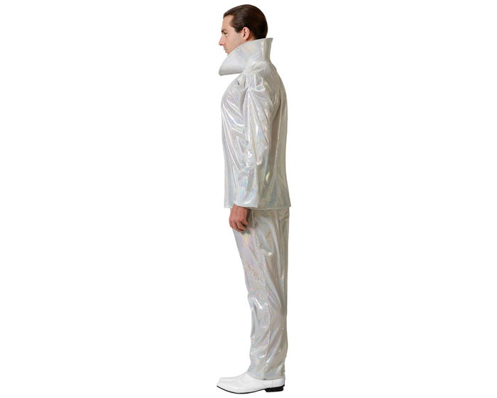 Disfraz Galaxia Blanco Hombre Adulto Talla XL