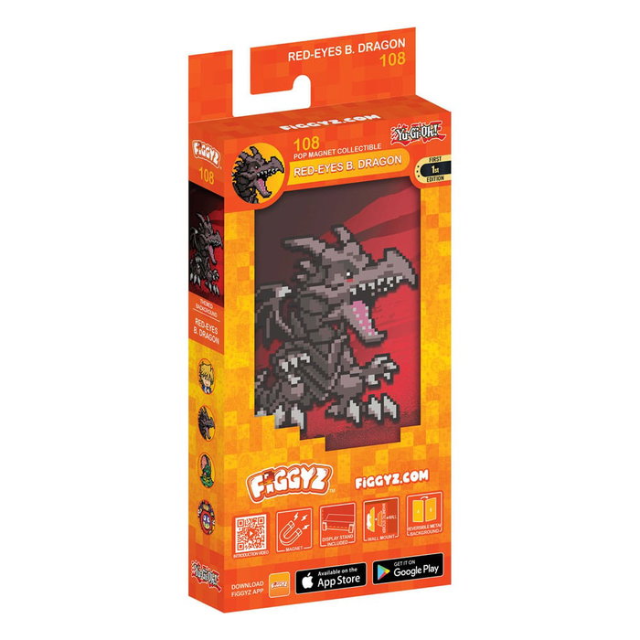 FiGGYZ Figura Coleccionable Magnética Red-Eyes B. Dragon 11 cm