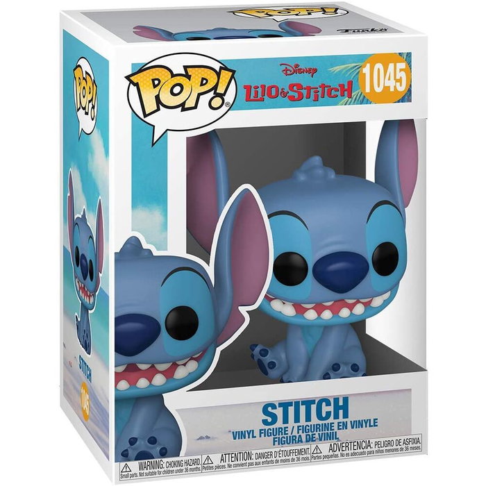 Funko Figura POP Disney Lilo and Stitch - Smiling Seated Stitch 9cm