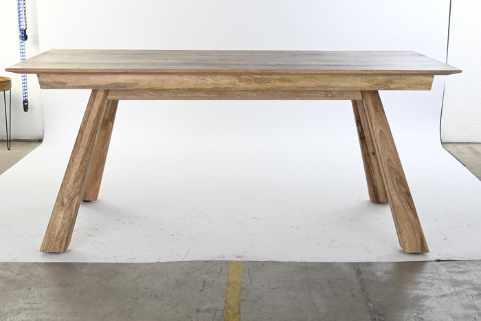 DKD Home Decor Mesa Comedor Alpino Mango Natural 180 x 90 x 76 cm DKD Home Decor Mesa Comedor Alpino Mango Natural 180 x 90 x 76 cm