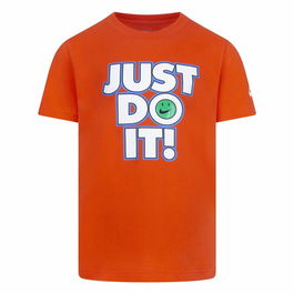Camiseta de Manga Corta Niño Nike Smiley Just do it Ss Naranja