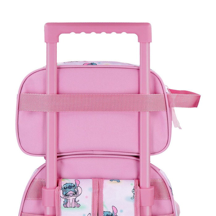 Joumma Bags Neceser You & Me Stitch Disney Adaptable a Carro Poliéster 26x16x12cm