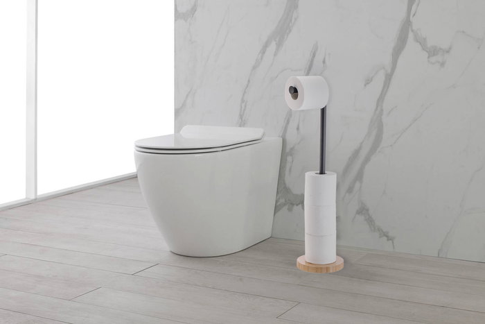 Confortime Portarrollos Papel Wc Inox 16x56-73 cm (6 Unidades)