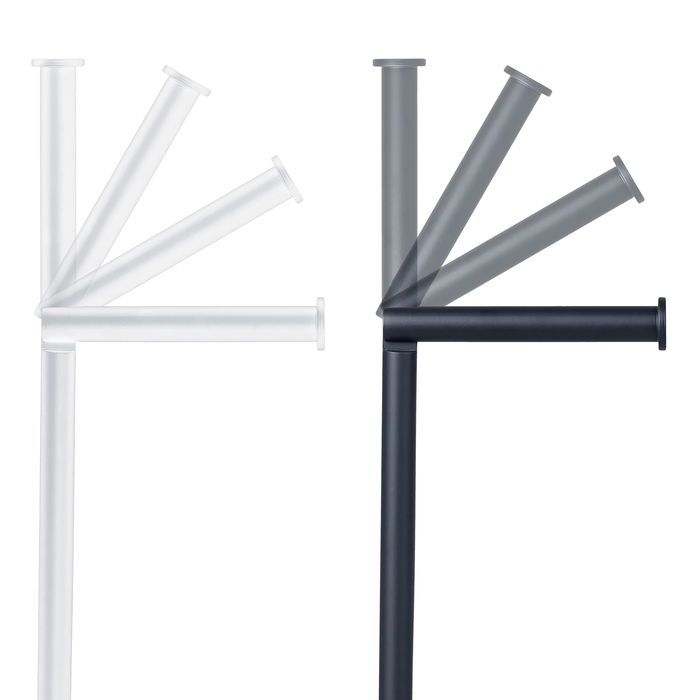 Confortime Portarrollos Papel Wc Inox 16x56-73 cm (6 Unidades)