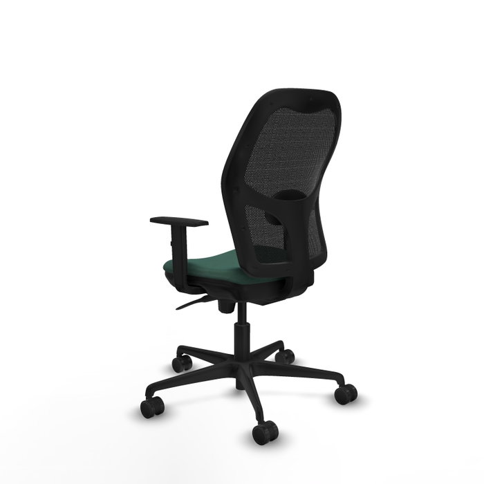 PIQUERAS Y CRESPO Silla de oficina Jorquera Sincro Verde botella y Negro PIQUERAS Y CRESPO Silla de oficina Jorquera Sincro Verde botella y Negro