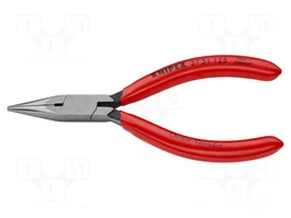 KNIPEX Alicates de precisión de punta semiredonda 125 mm