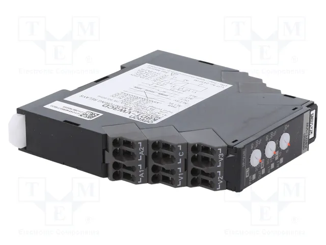 OMRON Relé de monitorización de tensión K8DT-VW3CD 24VAC/24VDC OMRON Relé de monitorización de tensión K8DT-VW3CD 24VAC/24VDC
