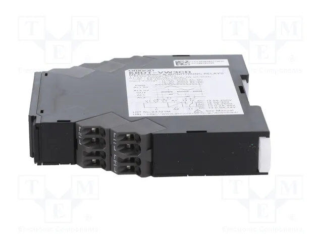 OMRON Relé de monitorización de tensión K8DT-VW3CD 24VAC/24VDC OMRON Relé de monitorización de tensión K8DT-VW3CD 24VAC/24VDC