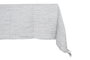 DKD Home Decor Mantel Azul Blanco Poliester y Algodon Reciclado 200 x 150 cm (2 Unidades)