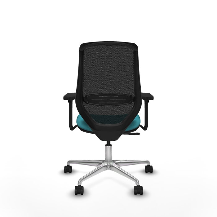 PIQUERAS Y CRESPO Silla de oficina Mardos con mecanismo Sincro, Turquesa y Negro PIQUERAS Y CRESPO Silla de oficina Mardos con mecanismo Sincro, Turquesa y Negro