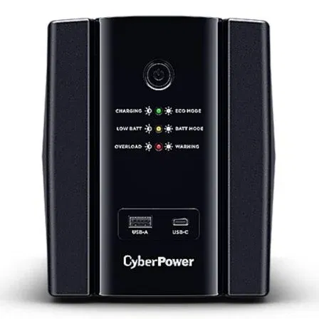 Cyberpower SAI Línea Interactiva UT2200EG 2200VA-1320W 4 Salidas Formato Torre Cyberpower SAI Línea Interactiva UT2200EG 2200VA-1320W 4 Salidas Formato Torre