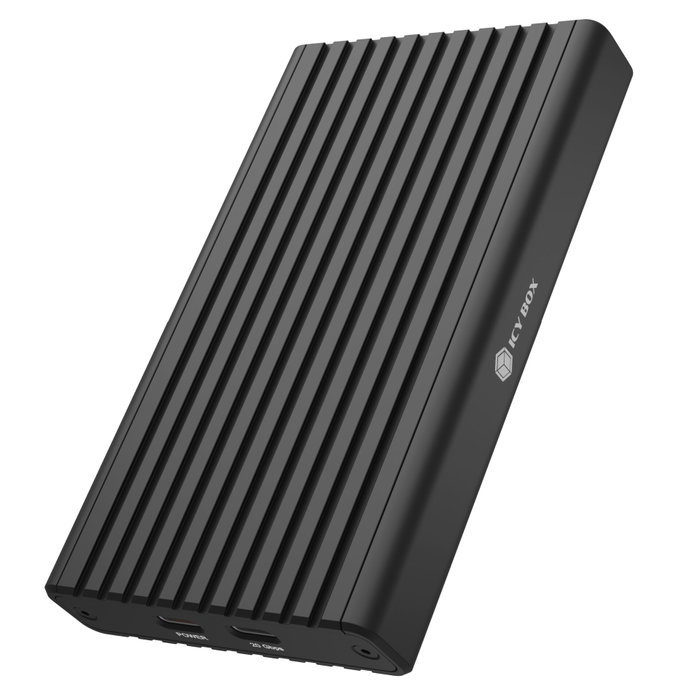 ICY BOX IB-2817M-C32 Caja Externa para 2 Unidades SSD M.2 PCIe NVMe