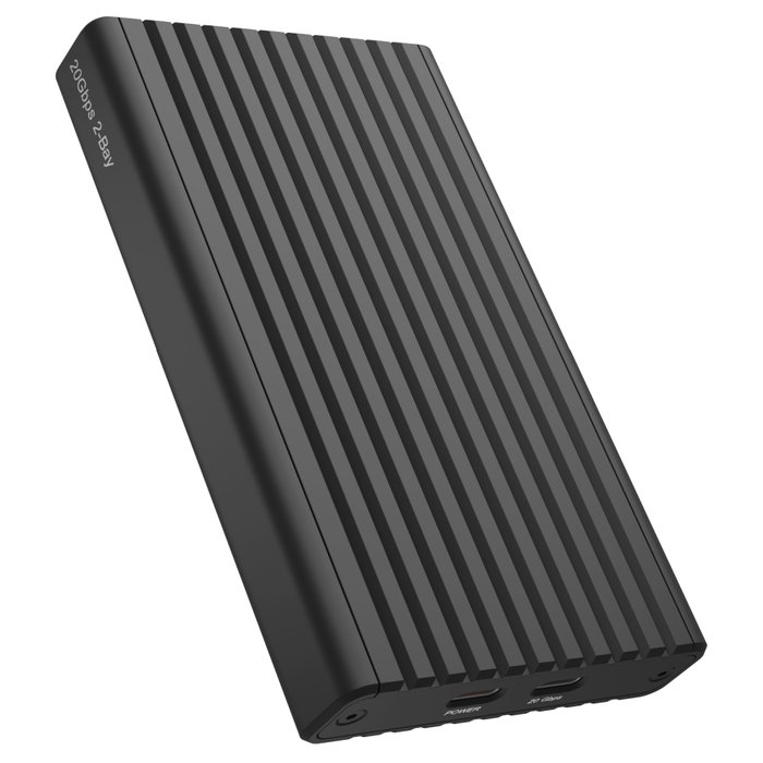ICY BOX IB-2817M-C32 Caja Externa para 2 Unidades SSD M.2 PCIe NVMe