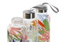 DKD Home Decor Botella de Borosilicato 550ml, Pack de 3 Surtido