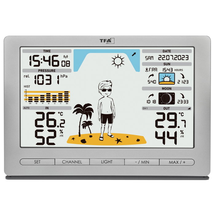 Tfa METEO JACK 35.1097.54 Silver