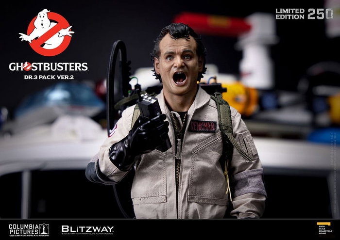 Blitzway Los Cazafantasmas Pack de 3 Figuras Premium UMS 1/6 Venkman, Stantz, Spengler Ver. 2 (31 cm)