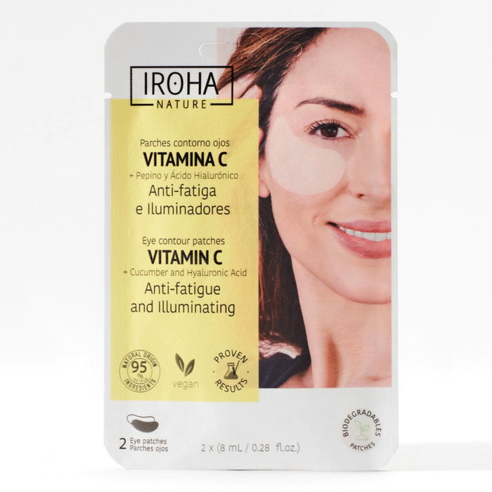 Iroha Parches Anti-fatiga e Iluminadores para Ojeras y Bolsas (2 u)