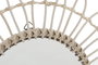 DKD Home Decor Espejo de Ratán 46x46x1,5 Natural